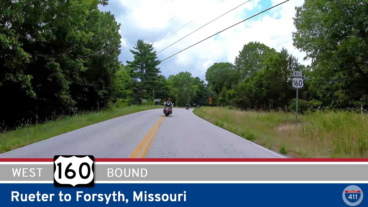 U.S. Highway 160 - Rueter to Forsyth - Missouri [Revisited] | Drive America