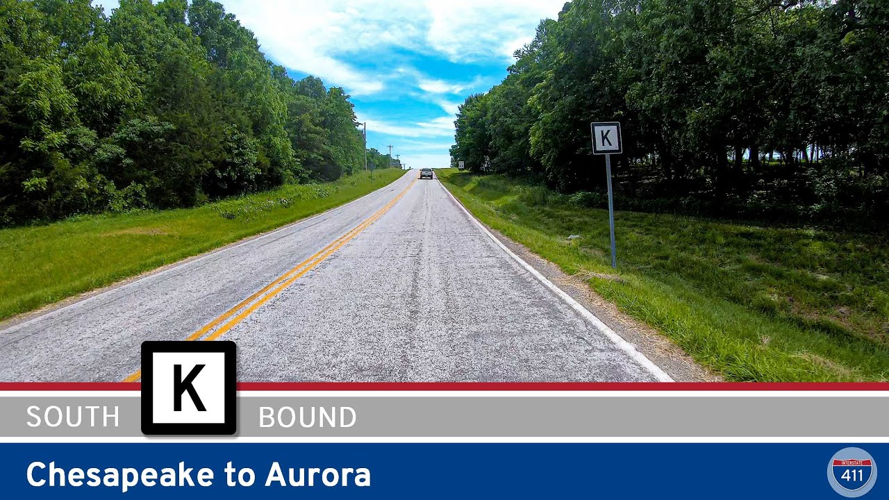Missouri Supplemental Route K: Chesapeake to Aurora | Drive America's Highways 🚙