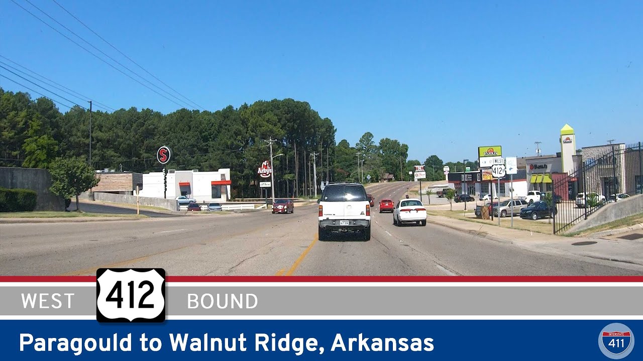 U.S. Route 412: Paragould to Walnut Ridge – Arkansas | Real Roads, Real Drives [Repost]