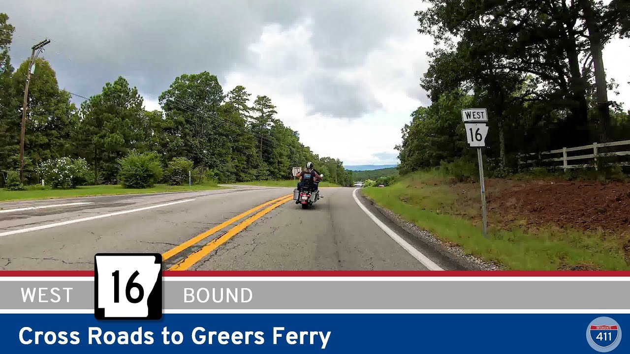 Arkansas Highway 16: Cross Roads to Greers Ferry | Drive America