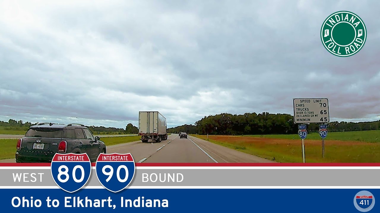Interstate 80 / Interstate 90 - Indiana Toll Road: Ohio to Elkhart |  Drive America