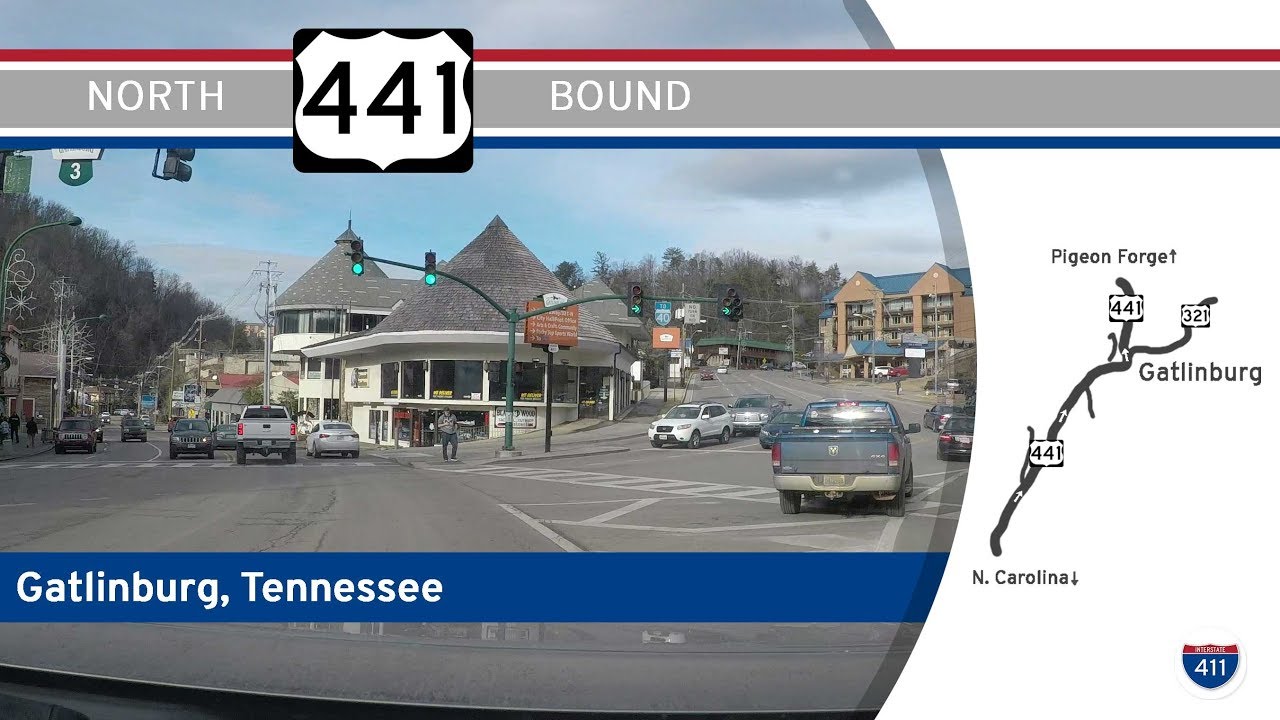 US Highway 441 - Northbound - Gatlinburg, Tennessee | Drive America's Highways 🚙