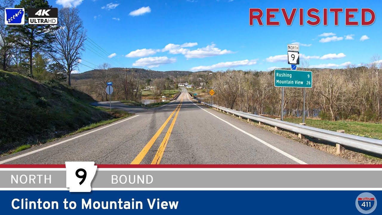 [Revisited] Arkansas Highway 9: Clinton to Mountain View - Arkansas | Drive America