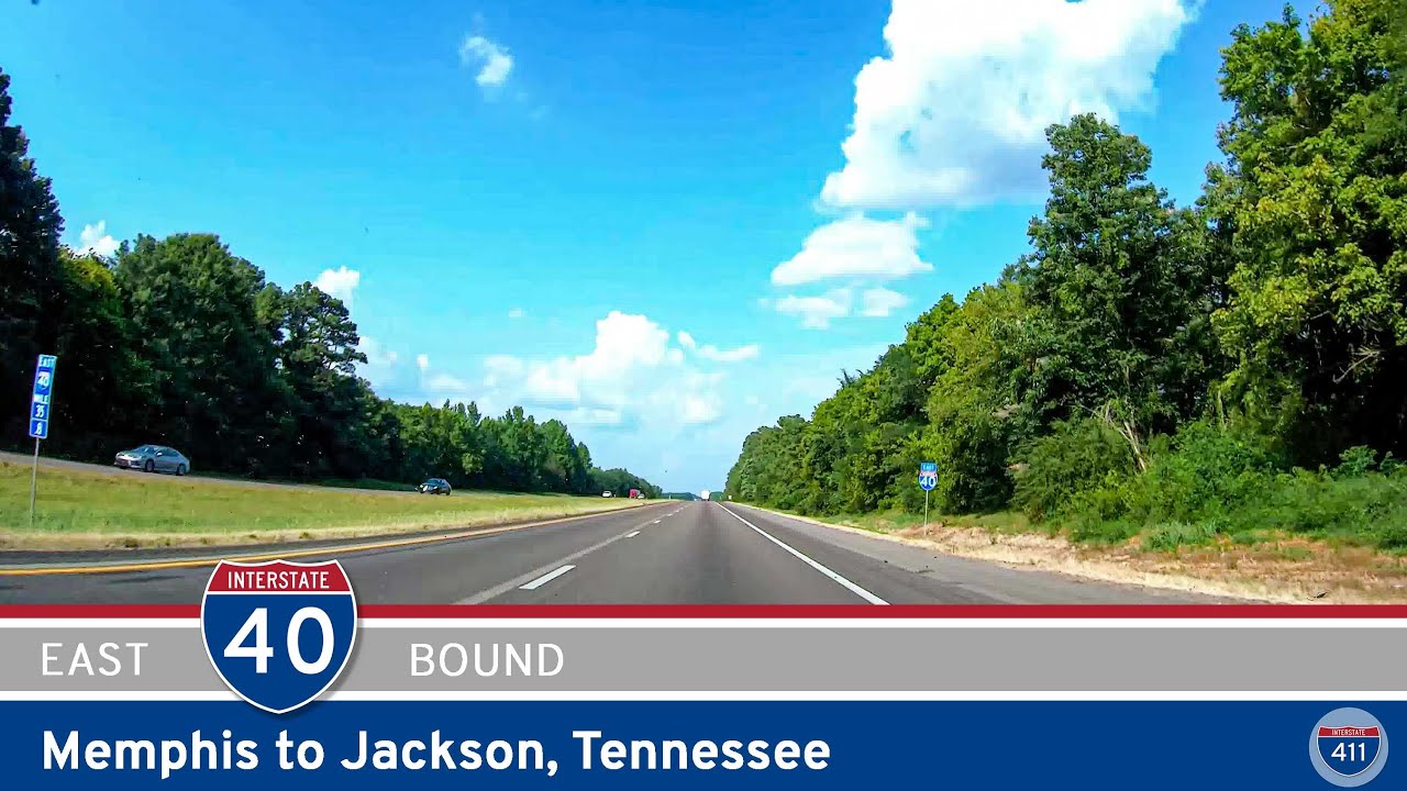Interstate 40: Memphis to Jackson - Tennessee | Drive America