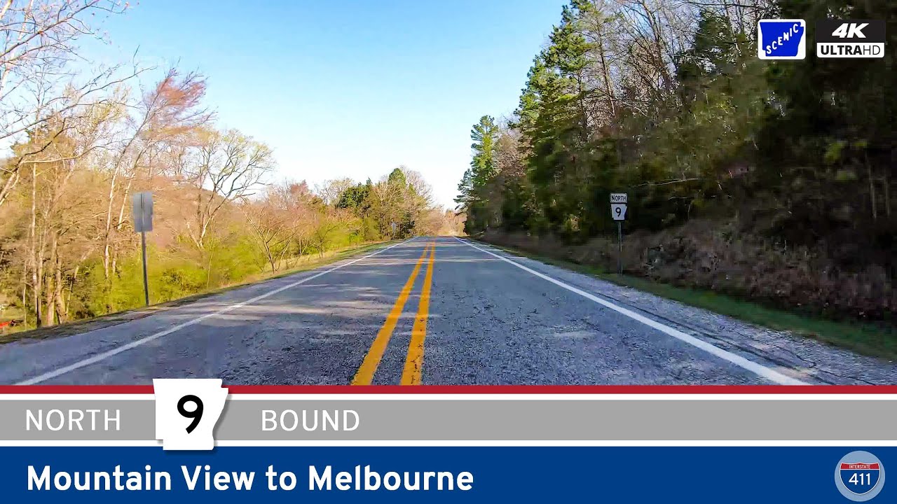 Arkansas Highway 9: Mountain View to Melbourne | Drive America