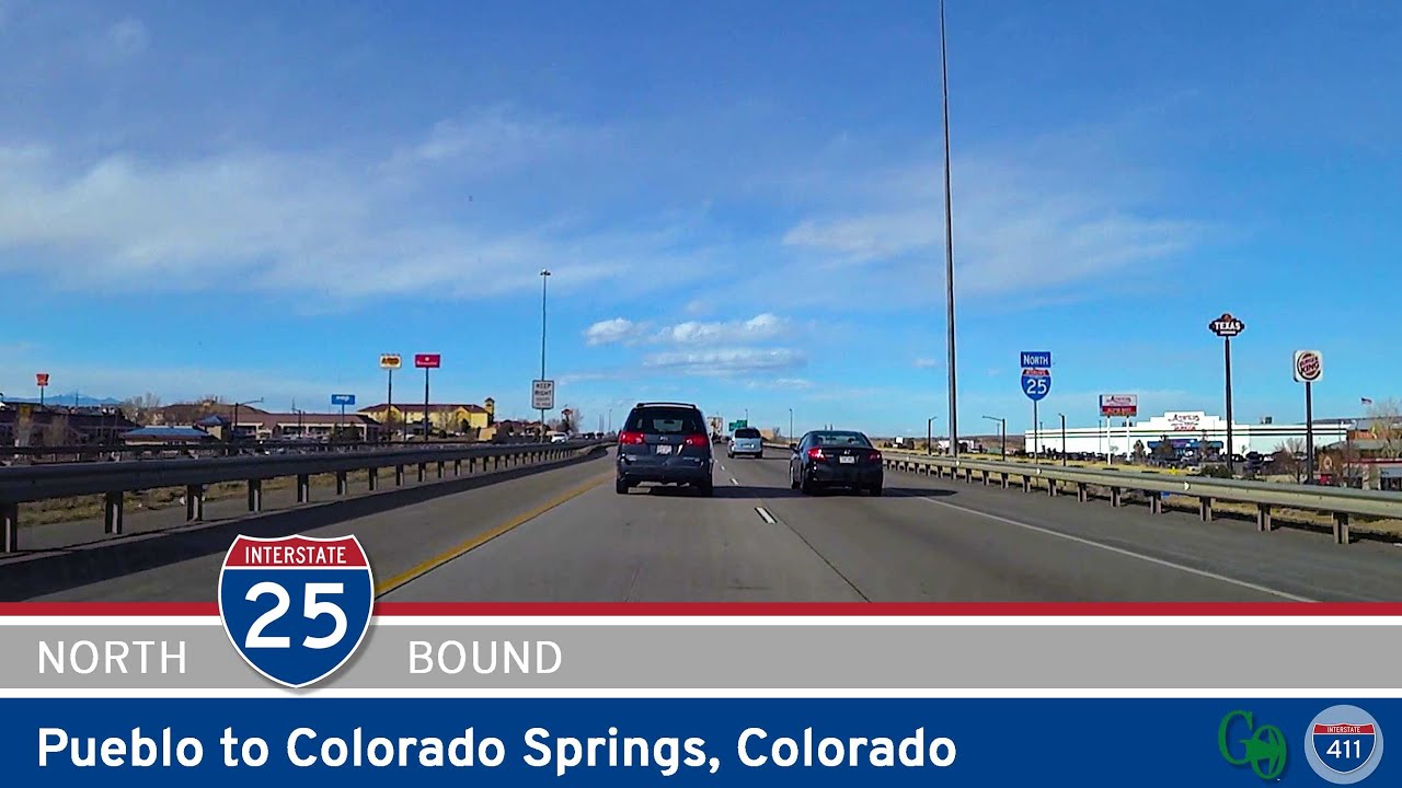 Interstate 25: Pueblo to Colorado Springs - Colorado |  Drive America