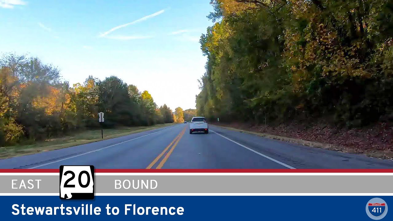 Alabama Route 20: Stewartsville to Florenece | Real Roads, Real Drives [Repost]