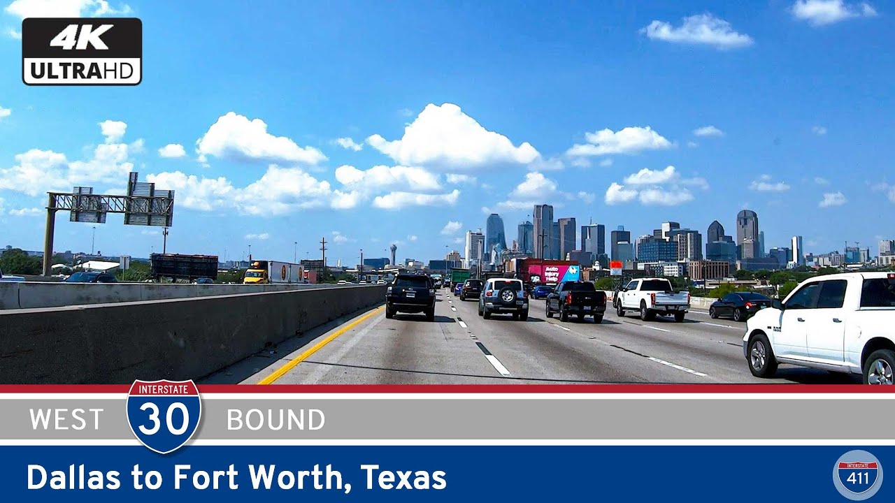 Interstate 30: Dallas to Fort Worth ~ Texas | Drive America