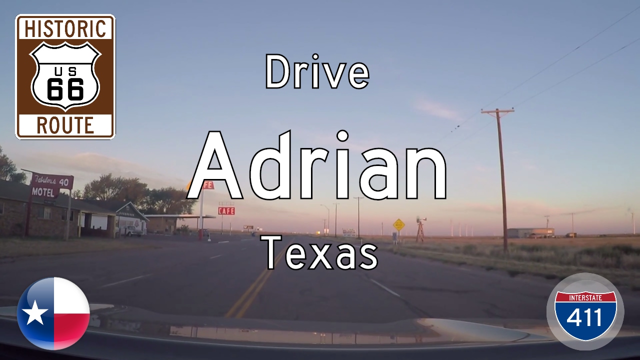 Historic Route 66 - Adrian - Texas | Drive America