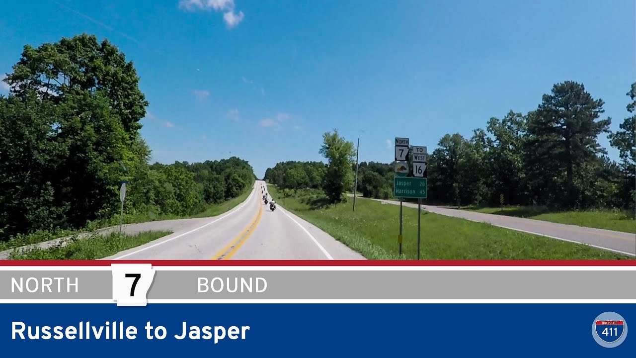Arkansas Highway 7 - Russellville to Jasper  |  Drive America