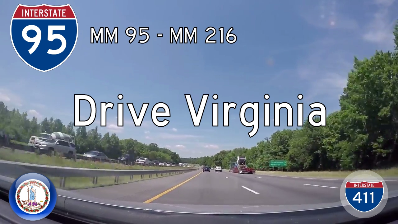 Interstate 95 - Mile 95 - Mile 126 - Virginia | Drive America