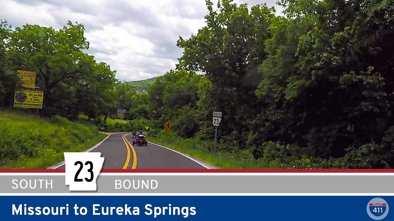 Arkansas Highway 23 - Missouri to Eureka Springs  |  Drive America