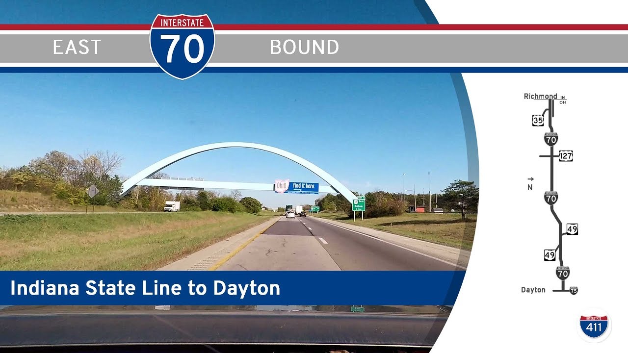 Interstate 70 - Richmond Indiana to Dayton Ohio |  Drive America