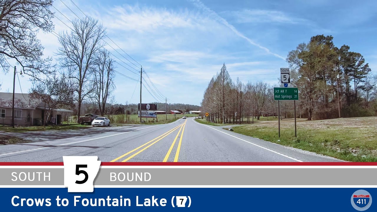 Arkansas Highway 5: Crows to Fountain Lake | Drive America