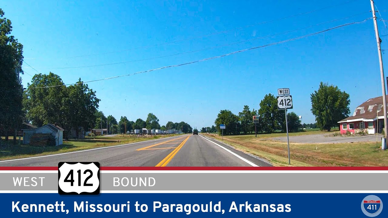 U.S. Route 412: Kennett, Missouri to Paragould, Arkansas | Real Roads, Real Drives [Repost]