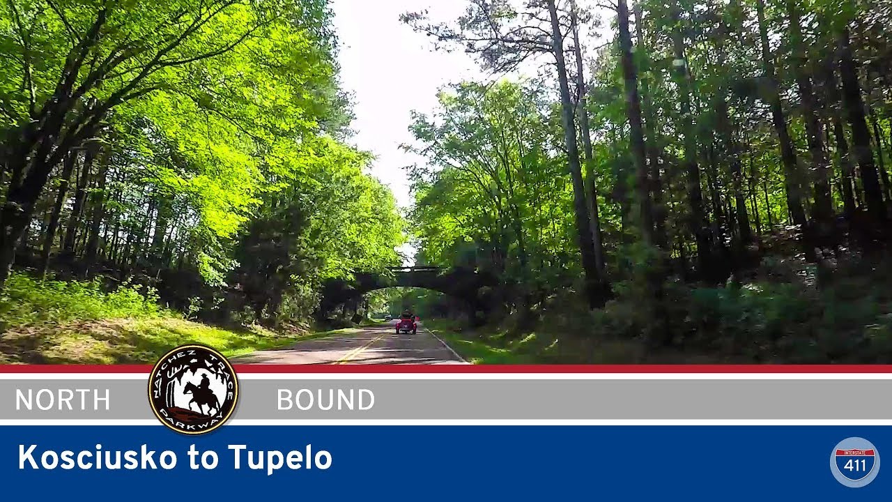 Natchez Trace Parkway - Kosciusko to Tupelo - Mississippi |  Drive America