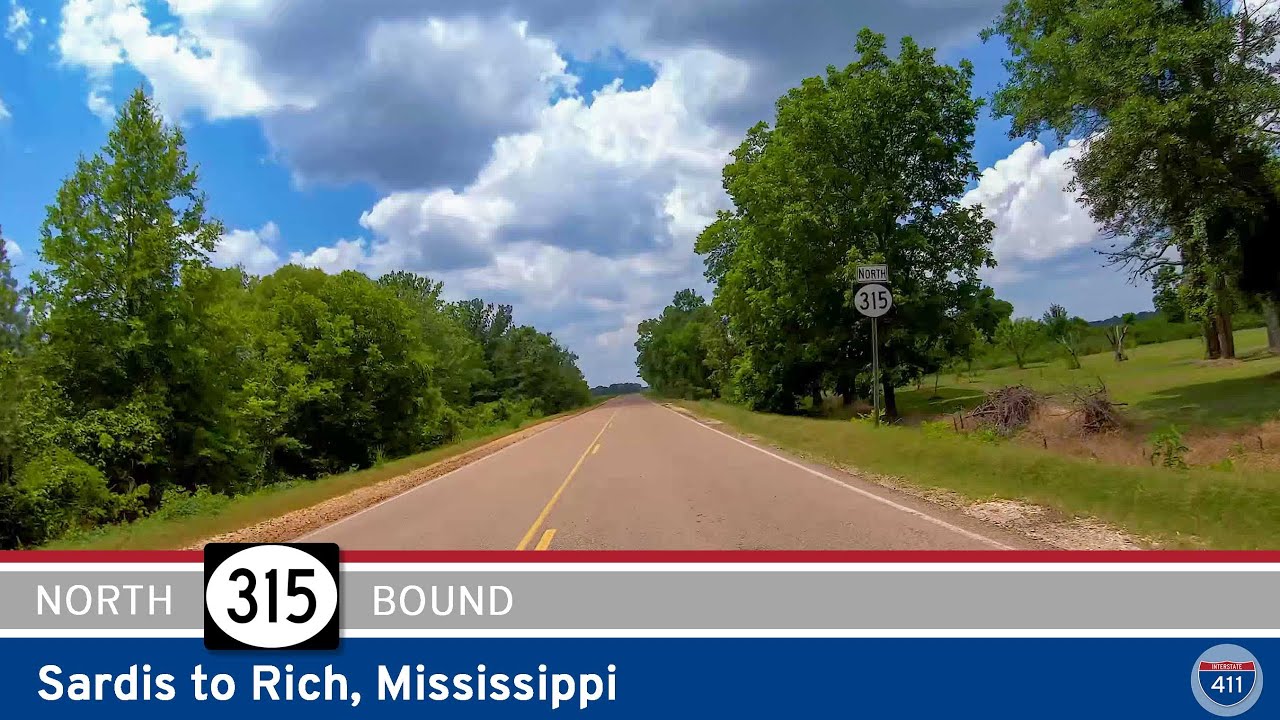 Mississippi Highway 315:  Sardis to Rich | Drive America