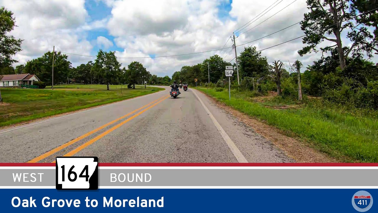 Arkansas Highway 164: Oak Grove to Moreland  |  Drive America