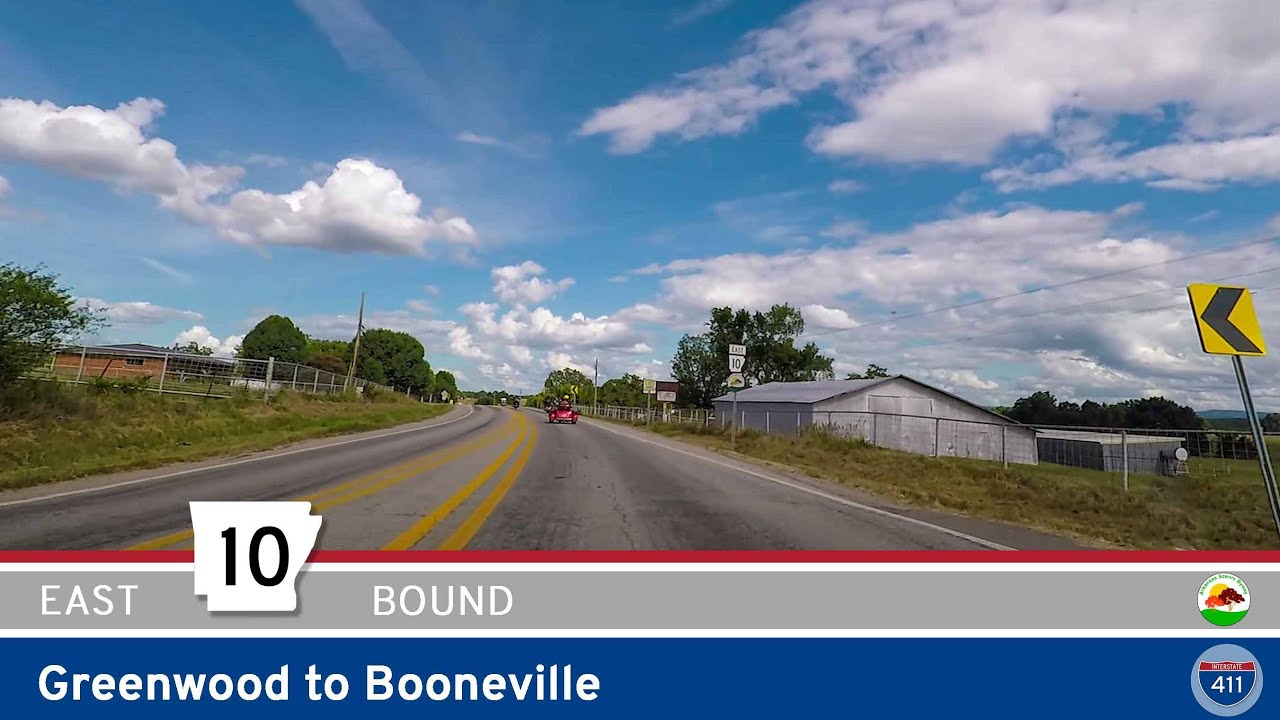 Arkansas Highway 10 - Greenwood to Booneville  |  Drive America