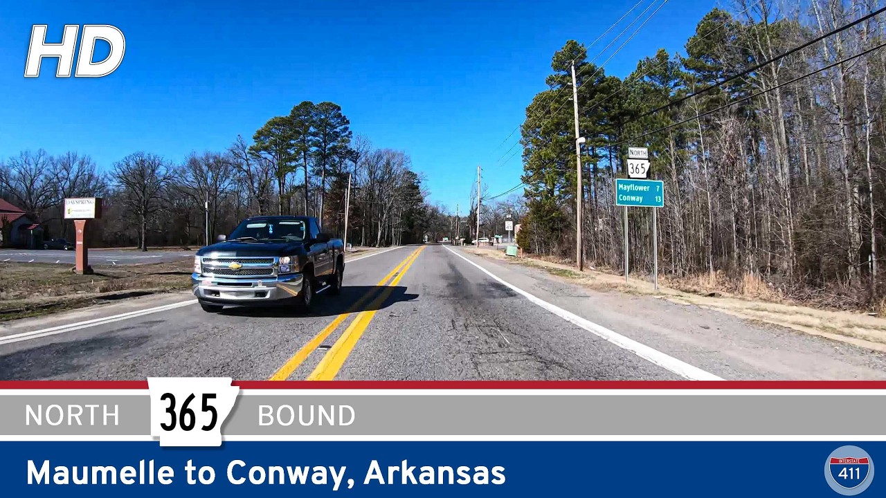 [Revisited] Arkansas Highway 365: Maumelle to Conway | Drive America
