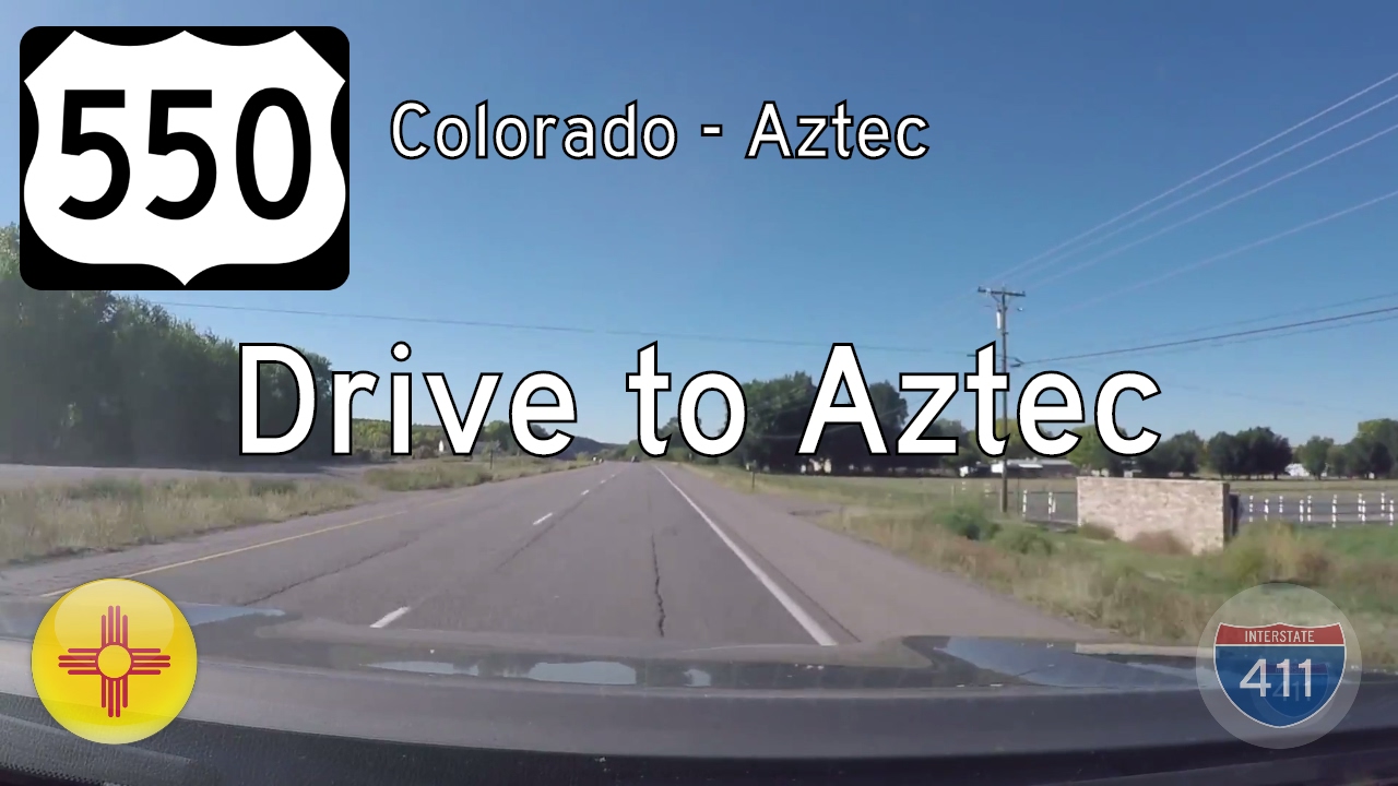 US Highway 550 - Colorado - Aztec - New Mexico | Drive America