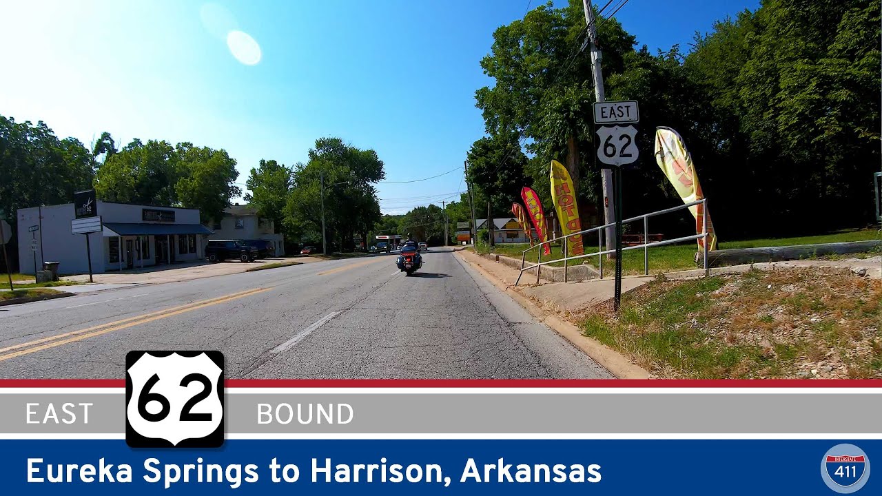 U.S. Highway 62: Eureka Springs to Harrison - Arkansas | Drive America