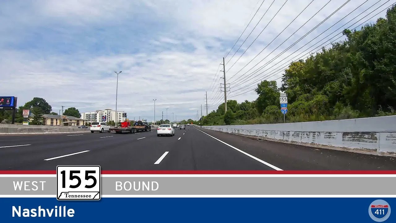 [Repost] Tennessee Route 155: Westbound in Nashville |  Drive America's Highways 🚙
