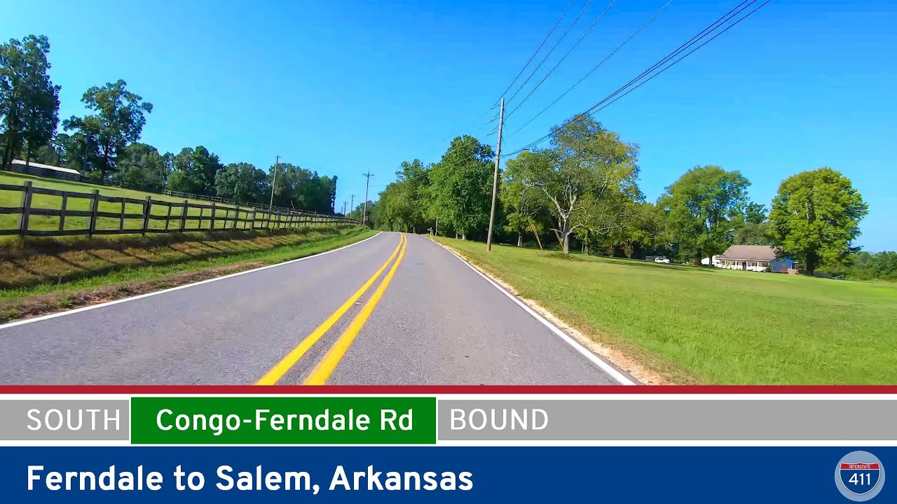 Congo-Ferndale Rd: Ferndale to Salem ~ Arkansas | Drive America