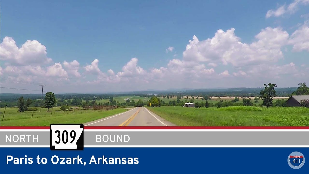 Arkansas Highway 309 - Paris to Ozark  |  Drive America