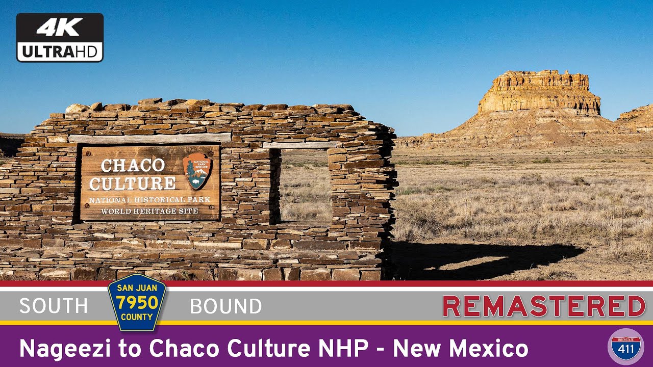 CR 7950: Nageezi to Chaco Culture NHP - New Mexico | Real Roads, Real Drives [Remaster/Repost]