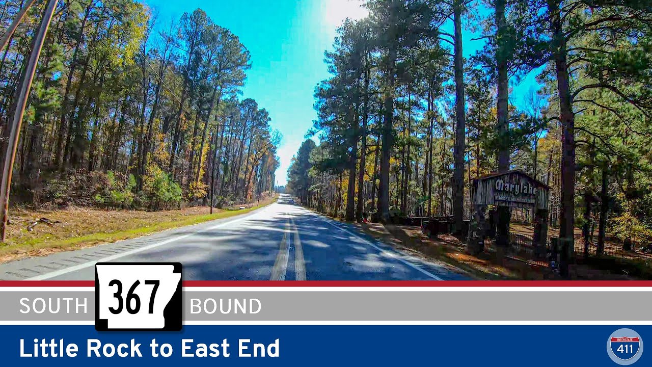 Arkansas Highway 367: Little Rock to East End | Real Roads, Real Drives [Repost]