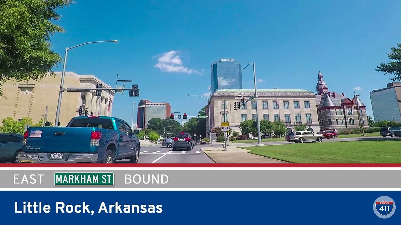 Markham Street - Little Rock - Arkansas  |  Drive America