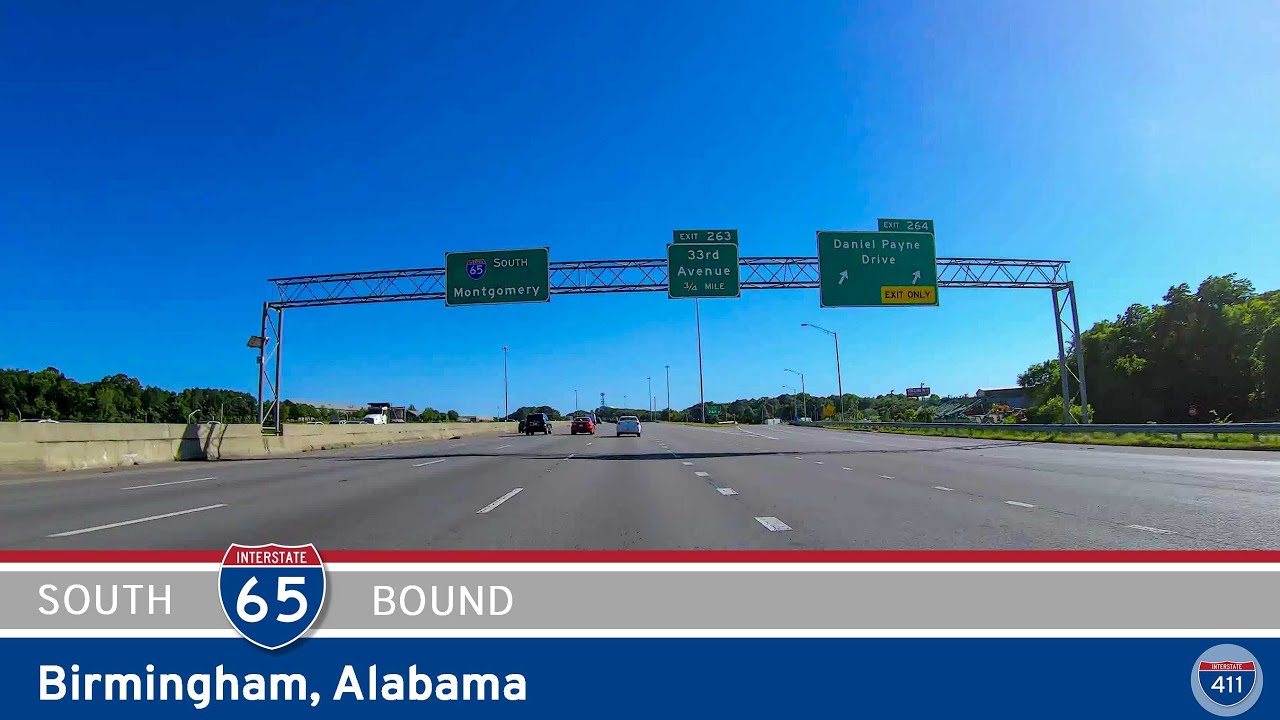 [Revisited] Interstate 65: Southbound in Birmingham – Alabama