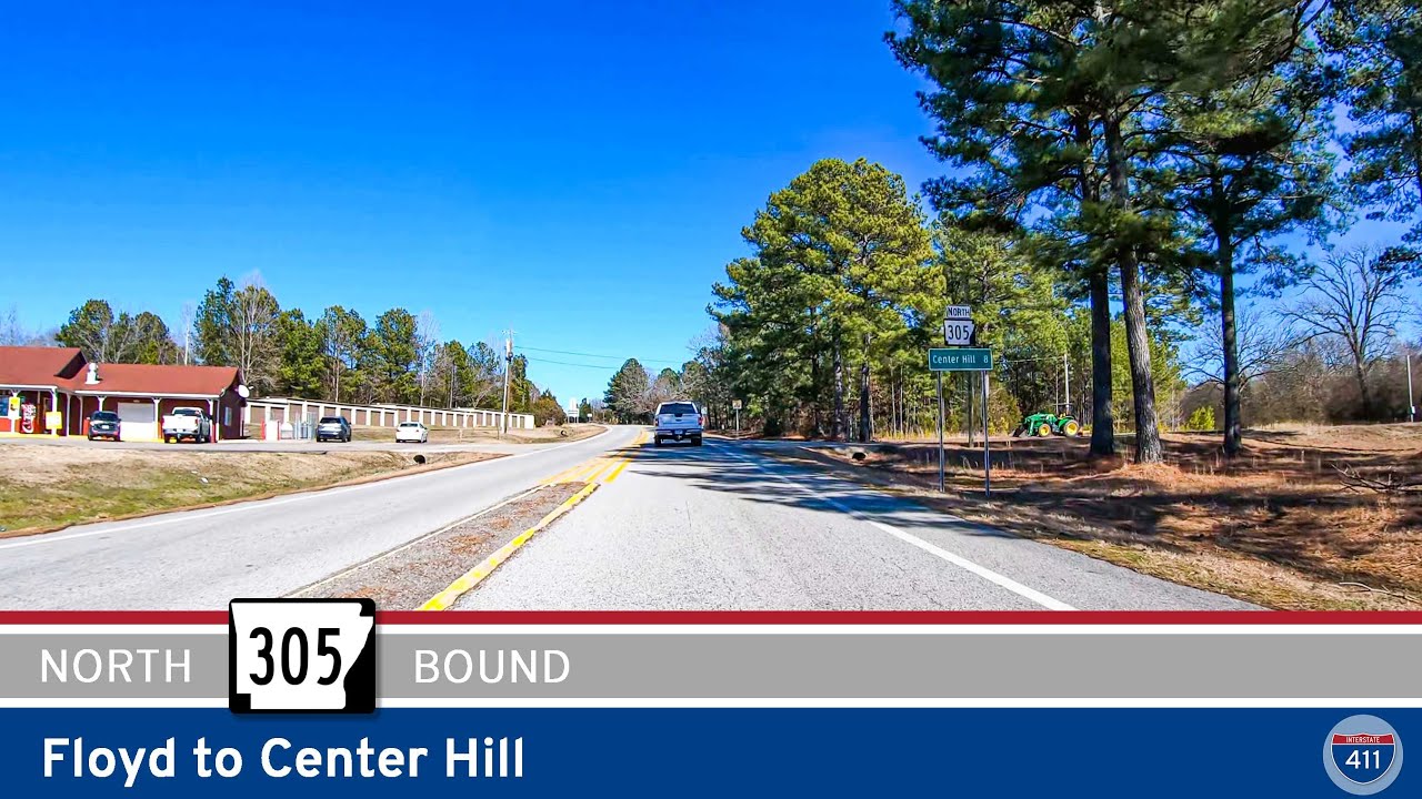 Arkansas Highway 305: Floyd to Center Hill