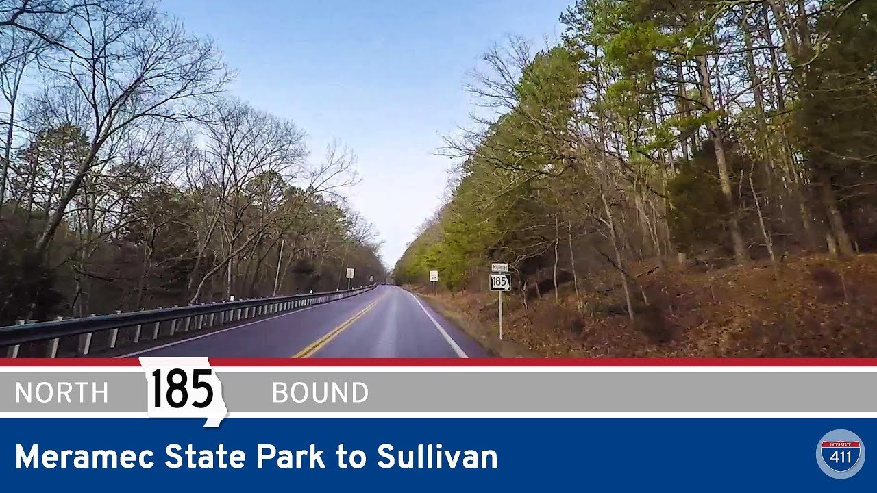 Missouri Route 185: Meramec State Park to Sullivan