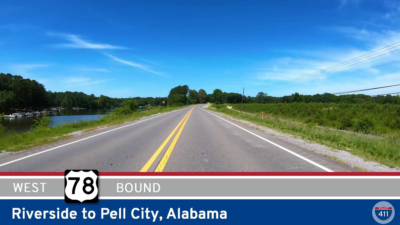 U.S. Route 78: Riverside to Pell City – Alabama