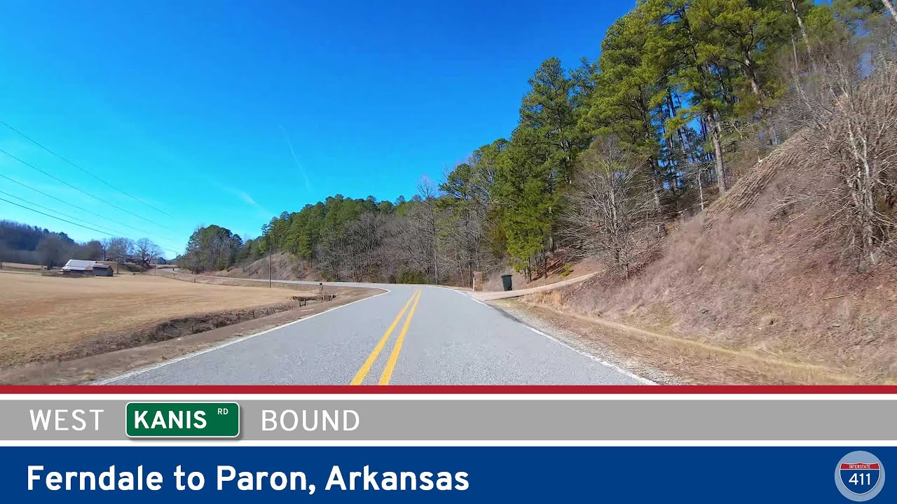Kanis Rd: Ferndale to Paron – Arkansas