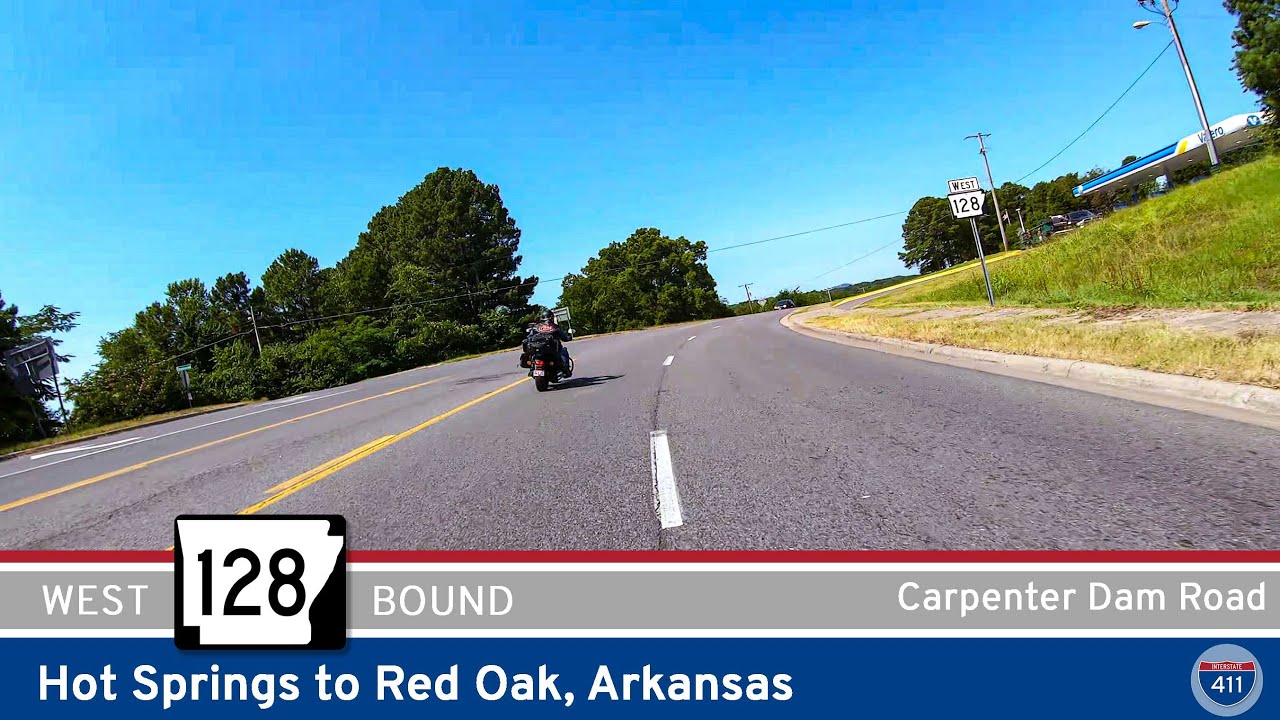 Arkansas Highway 128: Hot Springs to Red Oak