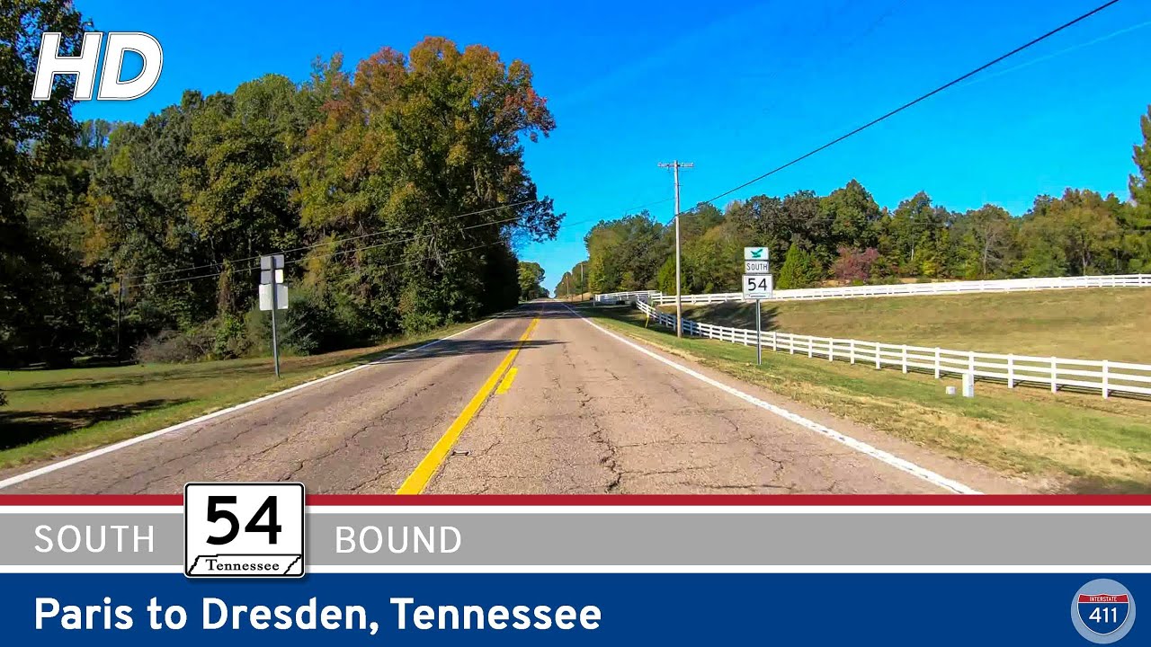 Tennessee Route 54: Paris to Dresden