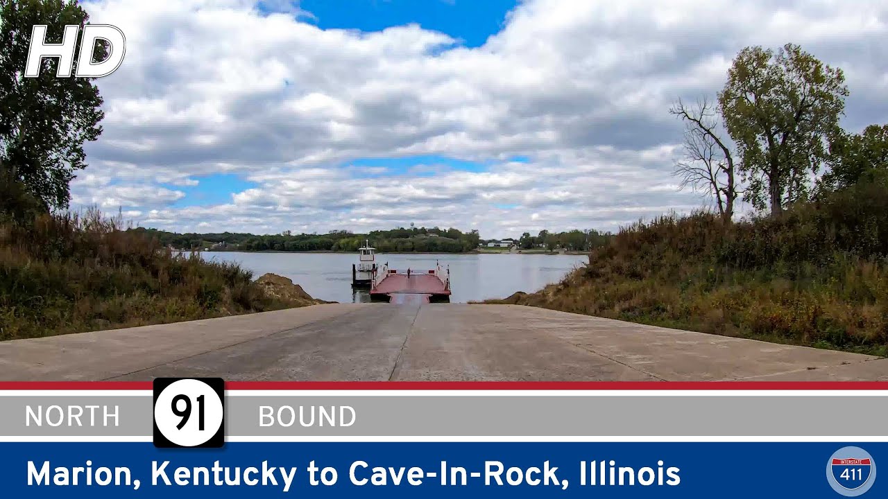 Kentucky Route 91: Marion to Cave-In-Rock Illinois