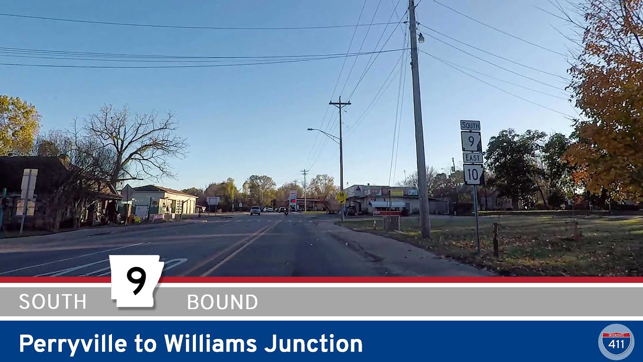 Arkansas Highway 9: Perryville to Williams Junction