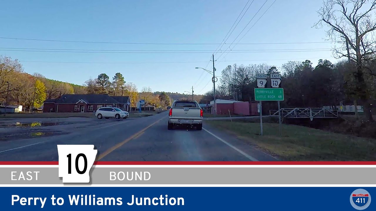 Arkansas Highway 10: Perry to Williams Junction