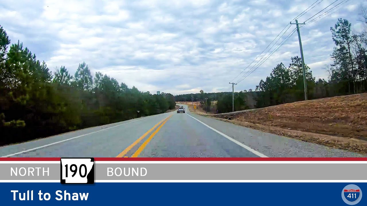 Arkansas Highway 190: Tull to Shaw