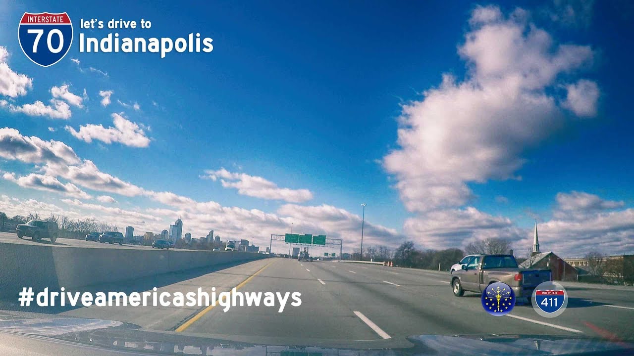 Interstate 70: Richmond to Indianapolis – Indiana