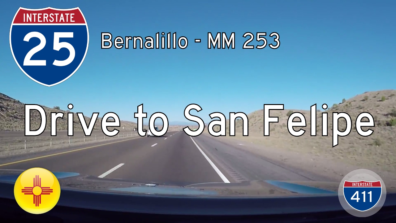 Interstate 25: Bernalillo to San Filipe – New Mexico
