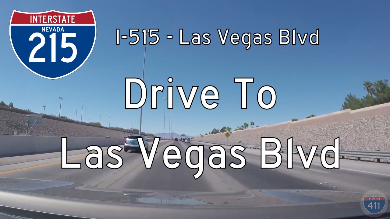 Interstate 215: Westbound in Las Vegas – Nevada
