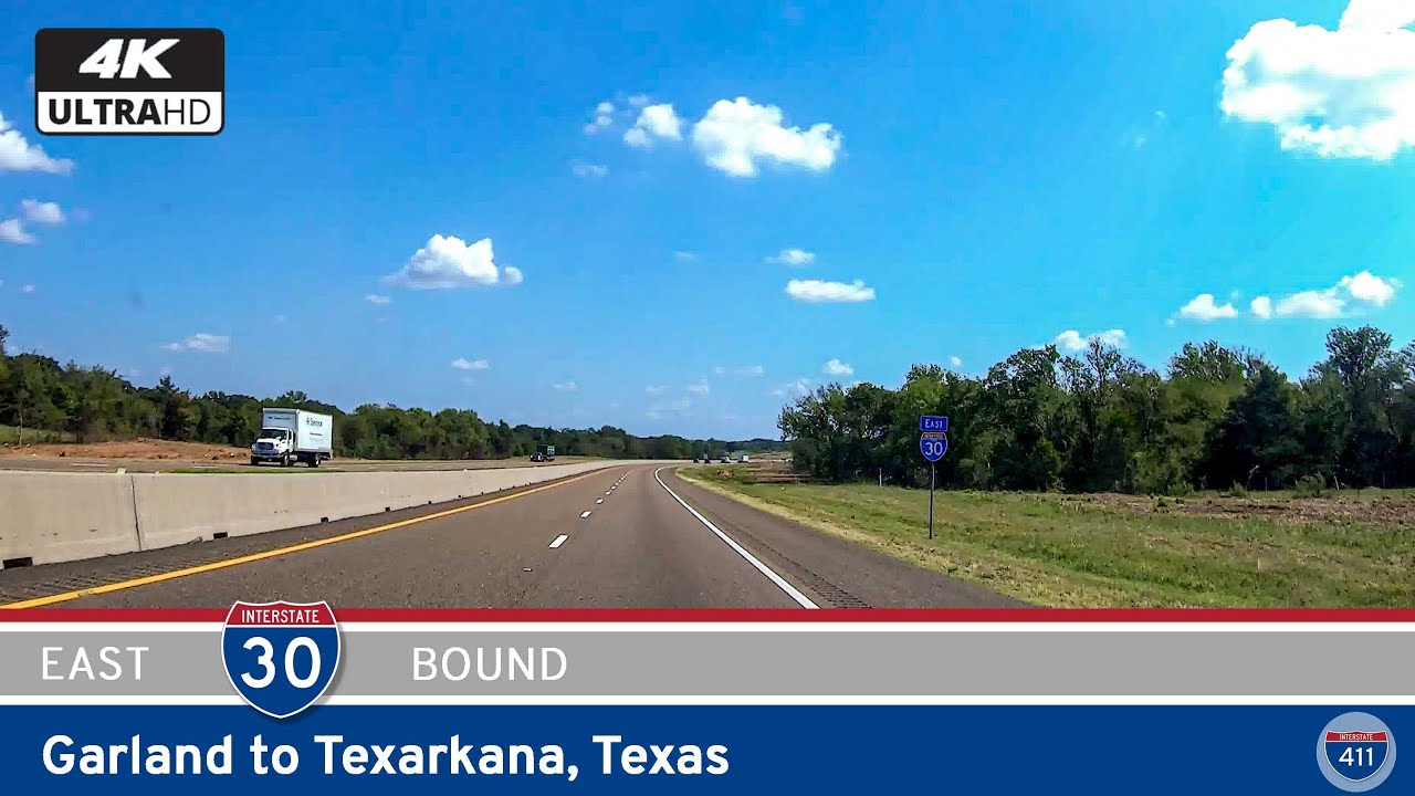 Interstate 30: Garland to Texarkana – Texas