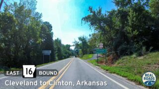 Arkansas Highway 16: Clinton to Greers Ferry