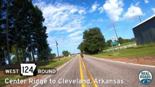 Arkansas Highway 124: Center Ridge to Cleveland